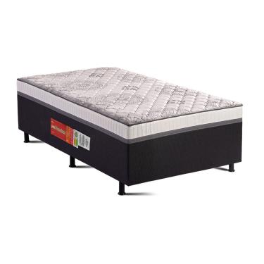 Imagem de Cama Box Conjugado Solteiro: Colchão Ortopédico Unipremium New (88x188x50) - Polar