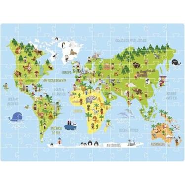 Imagem de Quebra-cabeça 100pçs mundi - pais e filhos