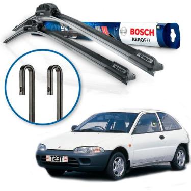 Imagem de Par Palheta Limpador Parabrisa Bosch Mitsubishi Colt 1991 1992 1993 19