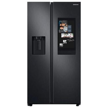 Imagem de Geladeira Samsung Family Hub 585L Side By Side Preto 110V RS58T5561B1