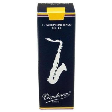 Imagem de Palheta Tradicional Saxofone Tenor 2 Vandoren Sr222 - Cx / 5 [f002]