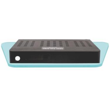 Imagem de Suporte de parede em vidro para blu-ray, roteador, receptores, entre o