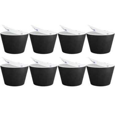 Imagem de ULWSKY Almofadas De Silicone Antiderrapantes 1,2" Para Alto-Falantes, Pacote Com 8, Adesivas, Alto-Falantes Pequenos, Toca-Discos, Pés Isolamento Subwoofer, Ressonância E Vibração Reduzidas