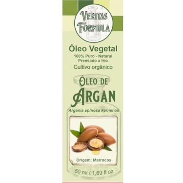 Imagem de Óleo Vegetal de Argan Prensado a Frio – 100% Puro e Natural | Nutrição para Pele, Cabelos e Unhas | Vegano – 50ml | Origem Marrocos