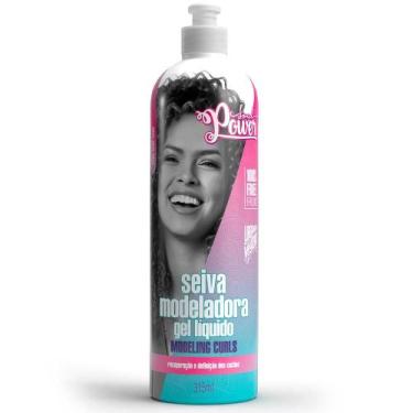 Imagem de Gel Líquido Seiva Modeladora Modeling Curls Soul Power 315ml com Colág