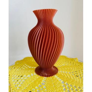 Imagem de Vaso Jarro Decorativo Clássico Plástico Para Flores Artificiais Sala M