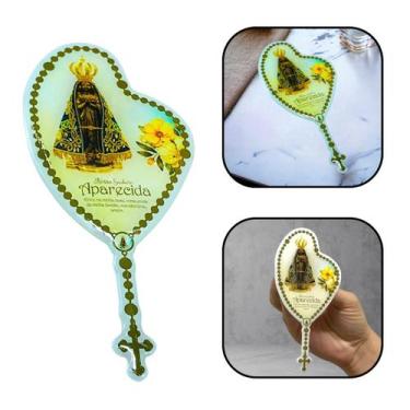 Imagem de Adesivo Terço Nossa Senhora Aparecida Resinado - FORNECEDOR 6