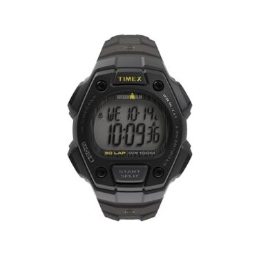 Imagem de Timex Relógio masculino Ironman Triathlon Classic 30 41 mm, Cinza/digital/cinza, Mostrador digital
