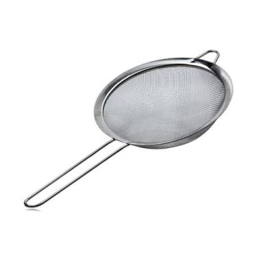 Imagem de Peneiras Aço Inox Utensílios Cozinha Tamanho 20cm - MM TELAS