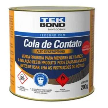 Imagem de Cola de Contato 200G Uso Geral Tekbond