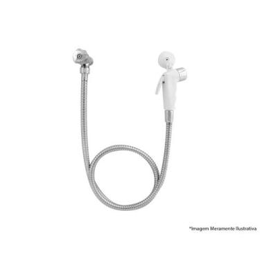 Imagem de Ducha Higienica Abs C/Registro Cromada Blister 303984 - HIGIBAN