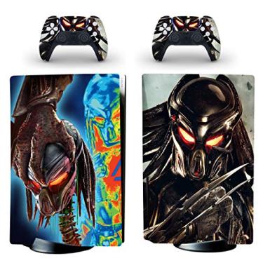 Imagem de Decal Moments PS5 Standard Disc Console Controllers Full Body Vinyl Skin Sticker Decals for Playstation 5 Console and Controllers Aliens