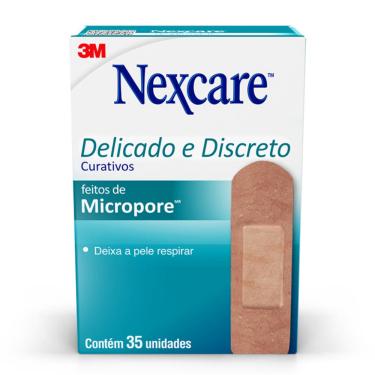 Imagem de Curativos Feitos de Micropore Nexcare 35 unidades