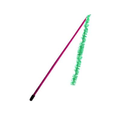 Imagem de Varinha Gato Show Diversão Brinquedo Pena Filhote - PLUMAS E PENAS PET