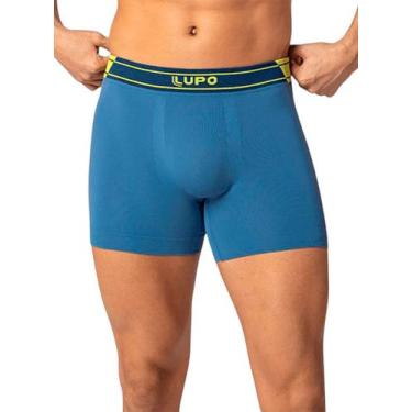 Imagem de Cueca Boxer Lupo 00766-021 Masculina Sem Costura Microfibra T. P/GG, G