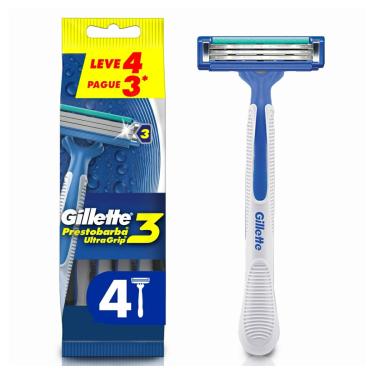 Imagem de Prestobarba Gillete Ultragrip 3 Leve 4 Pague 3