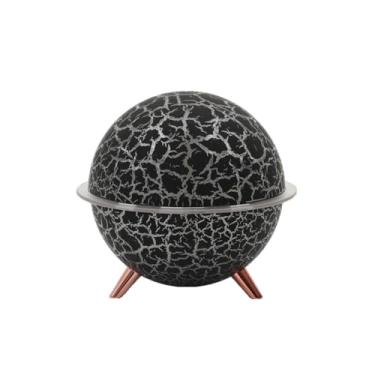 Imagem de Humidificador Eternal Flower, umidificador de projeção Starry Sky/Ocean World, proteção automática de desligamento (270 ml), modo de pulverização de luz noturna colorida (preto rachado)