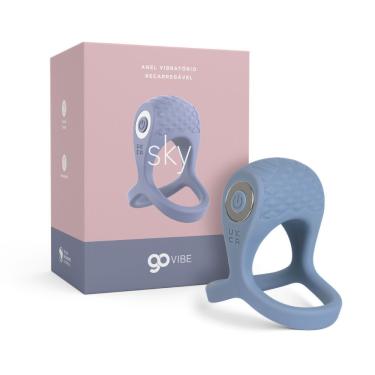 Imagem de Anel Peniano E Escrotal Vibratório Go Vibe Sky