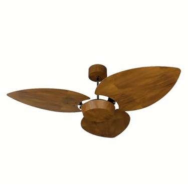 Imagem de Ventilador de Teto Natuvent Dahlia No Light 3 Pás Madeira Imbuia