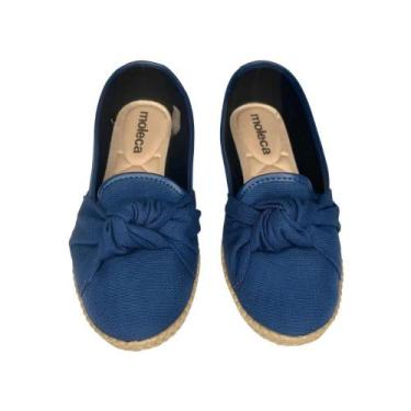 Imagem de Sapatilha Moleca Beira Rio Casual Lona Sider Drapeada Feminina Origina