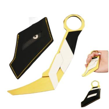 Imagem de UGLYAF Valorant Peripheral Toys Champion Set Valorant Claw Knife Model Toys (Yellow)