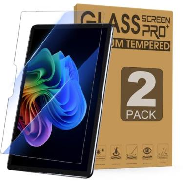 Imagem de Junfire [Pacote com 2 protetores de tela antiluz azul para Microsoft Surface Pro 12 polegadas versão 2025, película de vidro temperado Surface Pro12, dureza 9H/resistente a arranhões/livre de bolhas