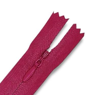 Imagem de Ziper Invisível Fixo Tela n3 20cm - Cor Pink Cereja 143/261 10un BV1AB