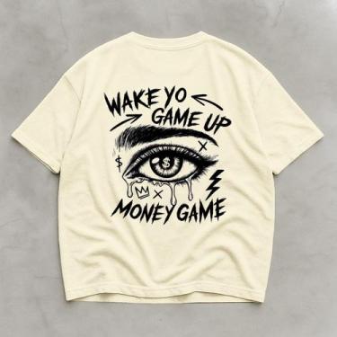 Imagem de Camiseta Masculina Oversized Streetwear Academia Minimalista - Helvog,