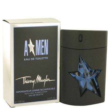 Imagem de Perfume Masculino Angel (rubber) Thierry Mugler 100 Ml Eau De Toilette Refil