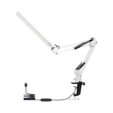 Imagem de Lâmpada De Mesa LED Regulável De 10W Com Braço Oscilante Luz Para Cuid