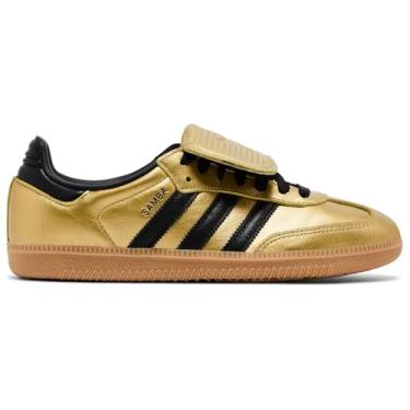 Imagem de adidas Samba LT Tênis feminino, Ouro metálico preto, 35