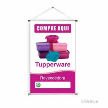 Imagem de Banner pronto Tupperware BA 611 medida 45x70 cm arte Pronta