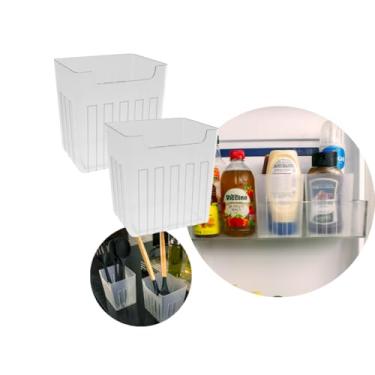 Imagem de Kit com 2 - Organizadores de Porta de Geladeira