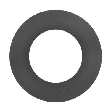 Imagem de Dynwave Power 5 libras, haltere Kettlebell 2 em 1, anel de peso antiderrapante, treino de corpo inteiro em casa para ginástica em casa, aeróbica Hiit, Preto