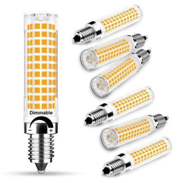 Imagem de Lâmpada LED de candelabro TAIYALOO regulável 10W 100W Equiv 3000K