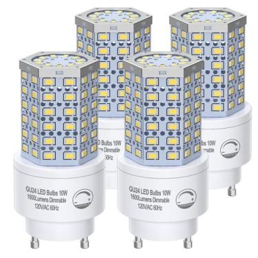 Imagem de Lâmpada LED BMXKPO GU24 regulável 10W 3000K 1600lm 100W