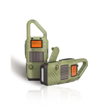 Imagem de Rádio meteorológico de emergência Walkie Talkies MDROKUN com alcance d