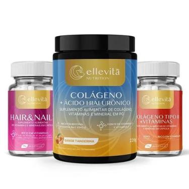 Imagem de Combo Beleza e Movimento - Ellevitá Nutrition, Tangerina