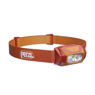 Imagem de PETZL Lanterna de cabeça TIKKINA – Compacta, fácil de usar, 300 lúmens, projetada para caminhadas, escalada, corrida e acampamento - vermelho