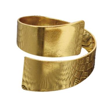 Imagem de Porta Guardanapo Curvo Dourado 4 Peças