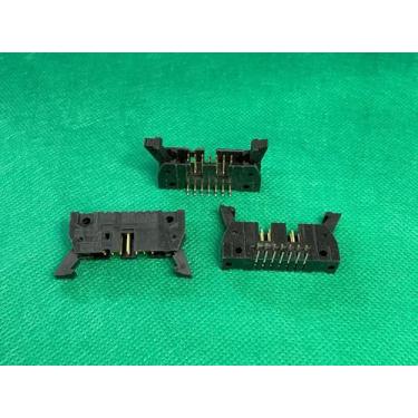 Imagem de 2x Conector Header 14 Vias Com Trava