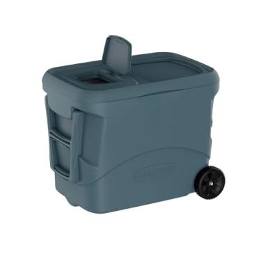 Imagem de CAIXA TERMICA COOLER TROPICAL PLUS C/RODAS 50L CINZA ESCURO