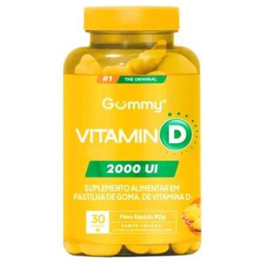 Imagem de Vitamina D 2000UI Abacaxi C/30 Gomas Gummy Hair