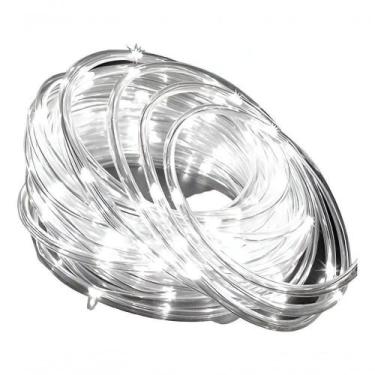 Imagem de Mangueira De Pisca Led Luzes Fria 8 Funções Branco 10m 220v - OUTRAS M