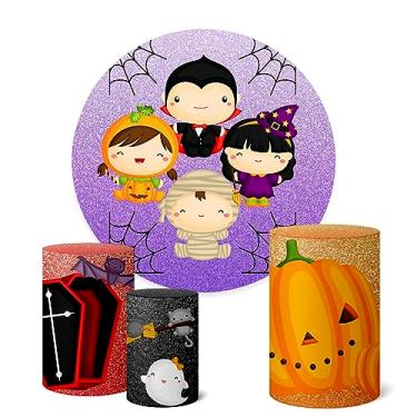 Imagem de Trio Capas Cilindro e Painel Festa 1,50m Halloween (K1HAL0010)