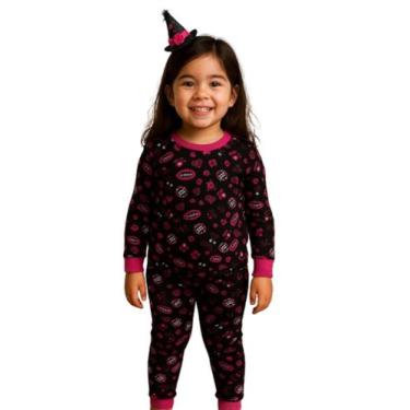 Imagem de Pijama 02 peças Halloween Infantil Menina - Carinha De Anjo, 6