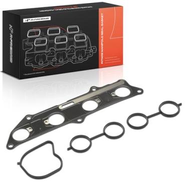 Imagem de A-Premium Conjunto de juntas de vedação do coletor de motor superior e inferior compatível com Honda Fit 2007-2008, 1,5L