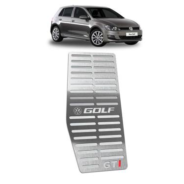 Imagem de Descanso De Pé Em Aço Inox Prata Golf Gti 1999 A 2013