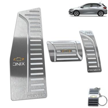 Imagem de Descanso + Pedaleira Chevrolet Onix Premier 2020 Prata