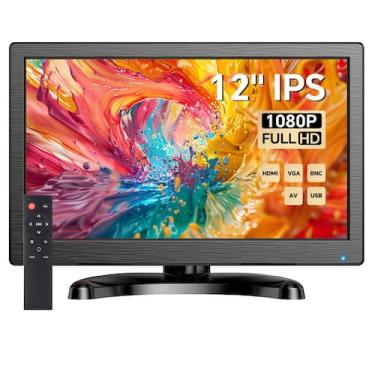 Imagem de Monitor CCTV Eyoyo de 12 polegadas 1920x1080P Mini LED IPS HDMI VGA